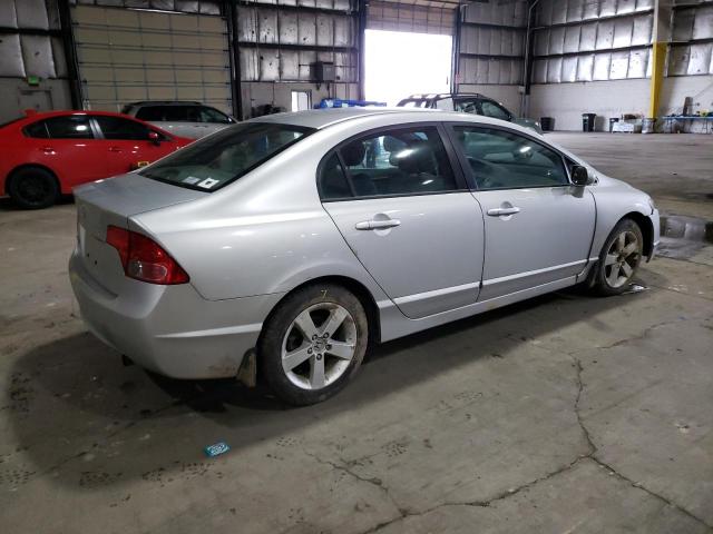 1HGFA16886L126545 - 2006 HONDA CIVIC EX SILVER photo 3