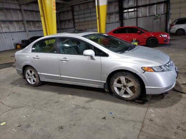 1HGFA16886L126545 - 2006 HONDA CIVIC EX SILVER photo 4