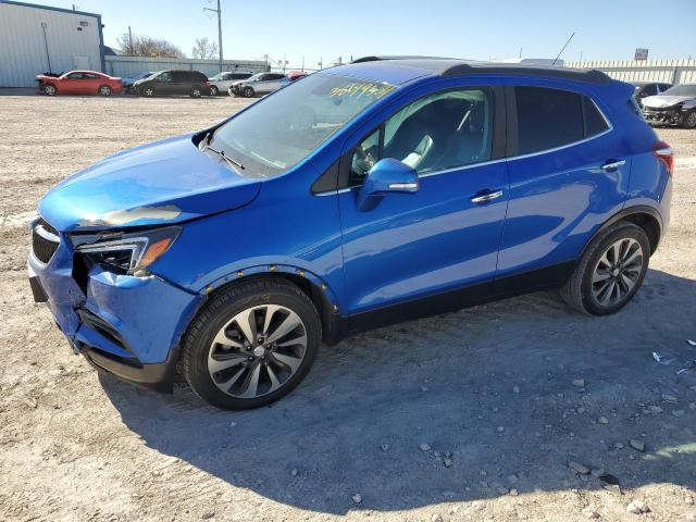 KL4CJCSB3JB647390 - 2018 BUICK ENCORE ESSENCE BLUE photo 1