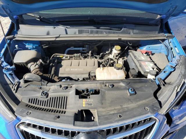 KL4CJCSB3JB647390 - 2018 BUICK ENCORE ESSENCE BLUE photo 12