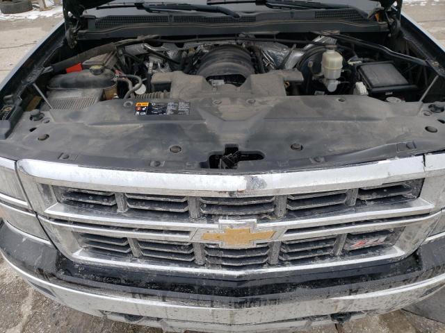 3GCUKREC9EG244817 - 2014 CHEVROLET SILVERADO K1500 LT BLACK photo 11