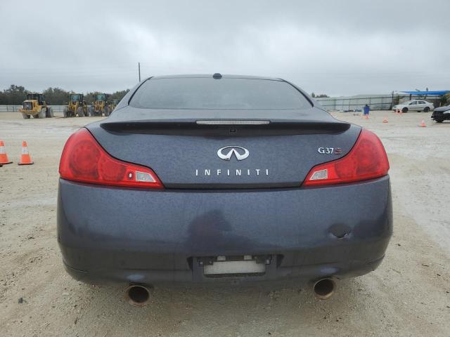 JNKCV64EX9M604795 - 2009 INFINITI G37 BASE BLACK photo 6