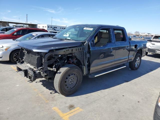 1FTFW1E84NFA09818 - 2022 FORD F150 SUPERCREW BLUE photo 1