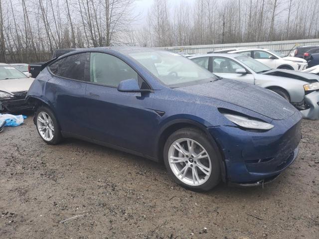 5YJYGDEE3MF153084 - 2021 TESLA MODEL Y BLUE photo 4