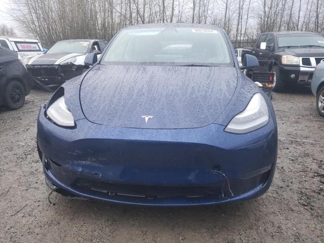 5YJYGDEE3MF153084 - 2021 TESLA MODEL Y BLUE photo 5