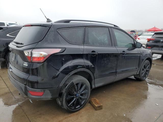 1FMCU0HD3JUC58995 - 2018 FORD ESCAPE SEL BLACK photo 3