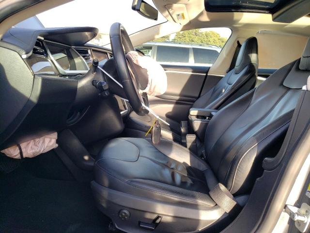 5YJSA1DG2DFP03979 - 2013 TESLA MODEL S Մոխրագույն լուսանկար 7