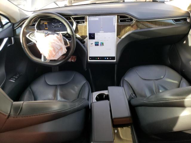 5YJSA1DG2DFP03979 - 2013 TESLA MODEL S Մոխրագույն լուսանկար 8