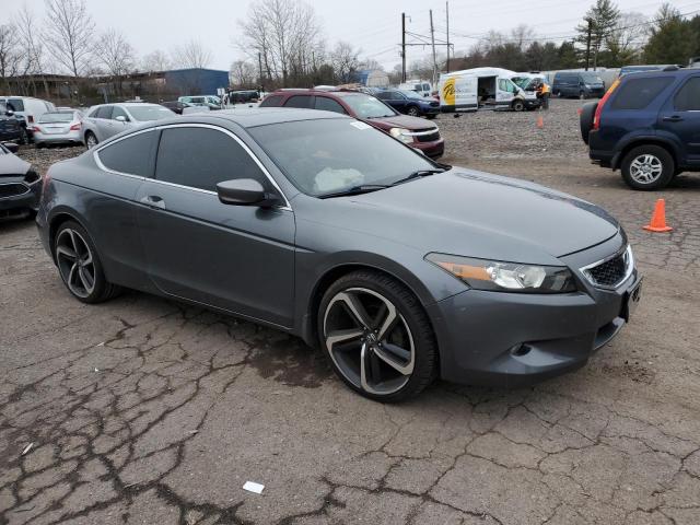 1HGCS12809A000847 - 2009 HONDA ACCORD EXL GRAY photo 4