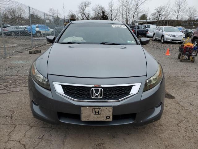 1HGCS12809A000847 - 2009 HONDA ACCORD EXL GRAY photo 5