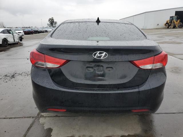 5NPDH4AE9DH249465 - 2013 HYUNDAI ELANTRA GLS BLACK photo 6