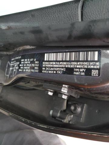 ZACCJAAT0GPD70412 - 2016 JEEP RENEGADE SPORT Մոխրագույն լուսանկար 12