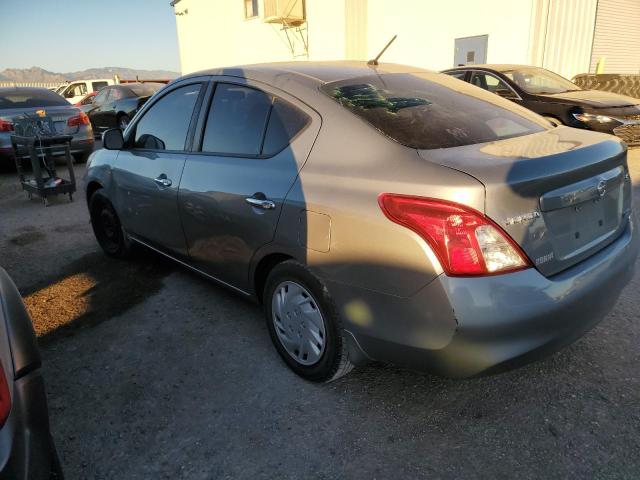 3N1CN7AP2CL896203 - 2012 NISSAN VERSA S SILVER photo 2