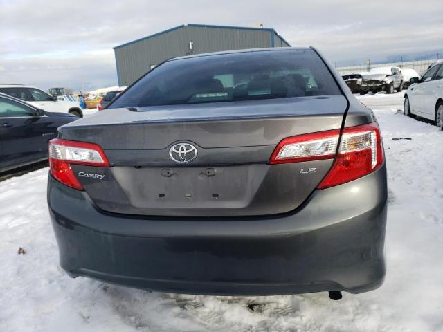 4T1BF1FK6EU379300 - 2014 TOYOTA CAMRY L GRAY photo 6