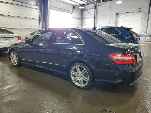 WDDHF8HB1AA147645 - 2010 MERCEDES-BENZ E 350 4MATIC BLUE photo 2