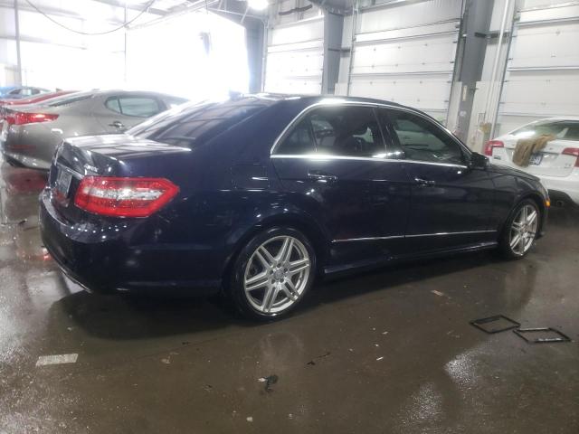 WDDHF8HB1AA147645 - 2010 MERCEDES-BENZ E 350 4MATIC BLUE photo 3