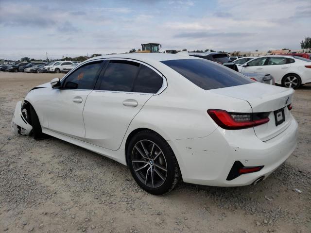 3MW5R7J01L8B09478 - 2020 BMW 330XI WHITE photo 2