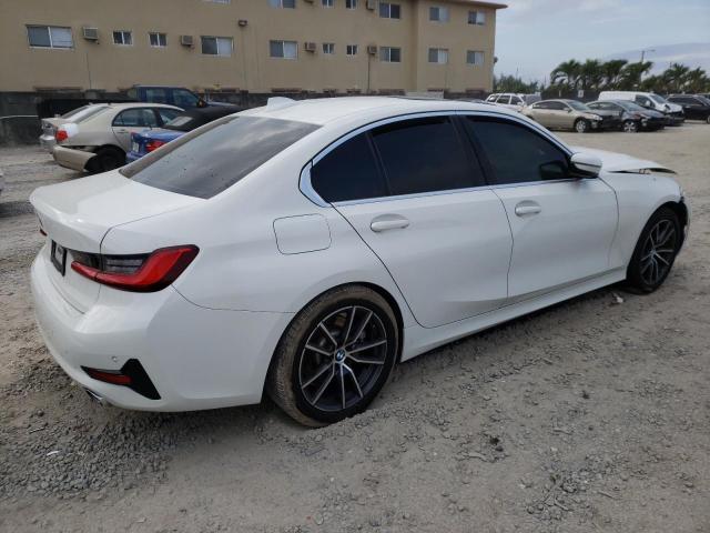 3MW5R7J01L8B09478 - 2020 BMW 330XI WHITE photo 3