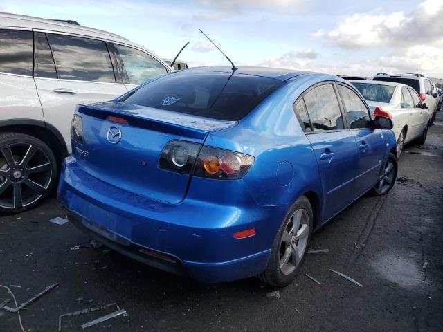 JM1BK323451344542 - 2005 MAZDA 3 S BLUE photo 3