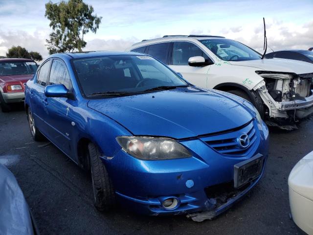 JM1BK323451344542 - 2005 MAZDA 3 S BLUE photo 4