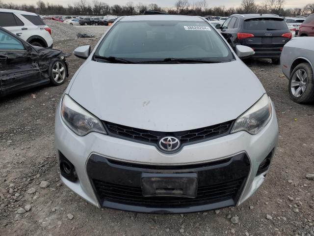 2T1BURHE8FC443111 - 2015 TOYOTA COROLLA L SILVER photo 5