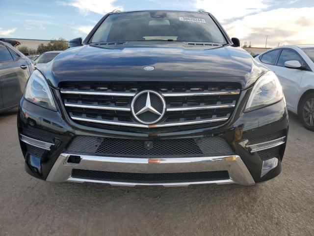 4JGDA5HB5FA445348 - 2015 MERCEDES-BENZ ML 350 4MATIC BLACK photo 5