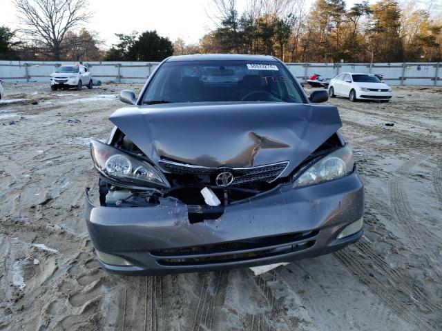 4T1BE32K44U903417 - 2004 TOYOTA CAMRY LE GRAY photo 5