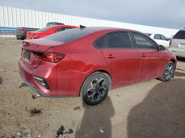 3KPF24AD3KE031525 - 2019 KIA FORTE FE RED photo 3