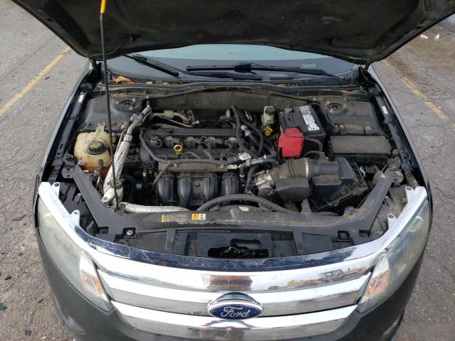 3FAHP0JA9CR329103 - 2012 FORD FUSION SEL BLACK photo 11