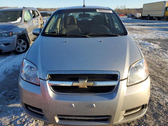 KL1TD56EX9B375629 - 2009 CHEVROLET AVEO LS Gümüş foto 5