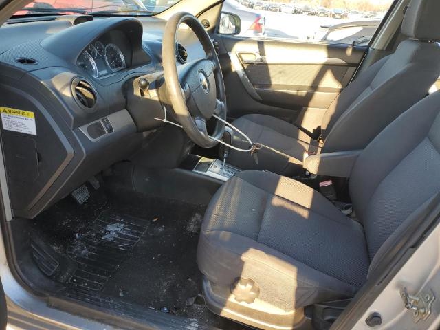 KL1TD56EX9B375629 - 2009 CHEVROLET AVEO LS Gümüş foto 7