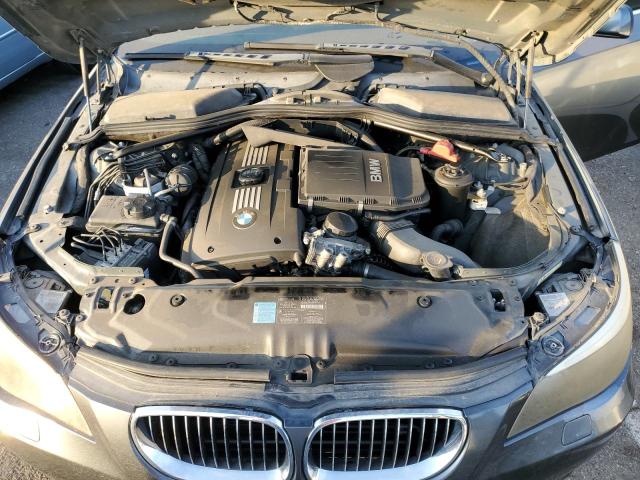 WBANW13558CZ70631 - 2008 BMW 535 I CHARCOAL photo 11