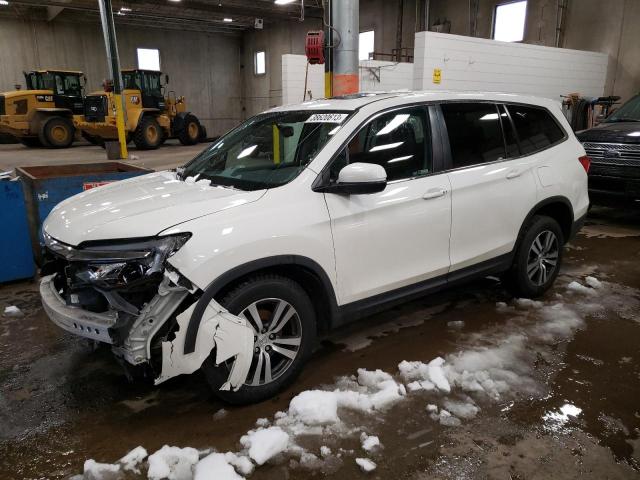 5FNYF6H70JB022797 - 2018 HONDA PILOT EXLN WHITE photo 1