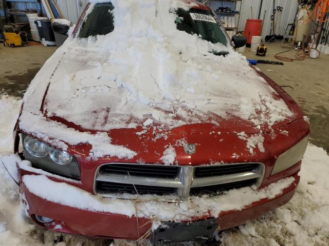 2B3KA43G07H800682 - 2007 DODGE CHARGER SE RED photo 5