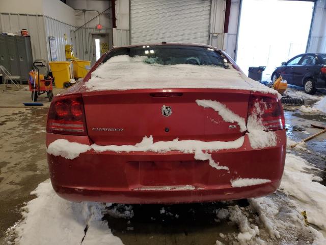 2B3KA43G07H800682 - 2007 DODGE CHARGER SE RED photo 6