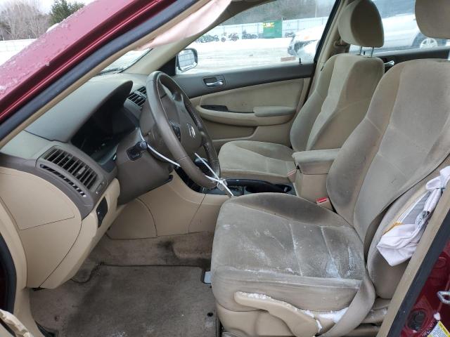 1HGCM56376A804025 - 2006 HONDA ACCORD SE MAROON photo 7