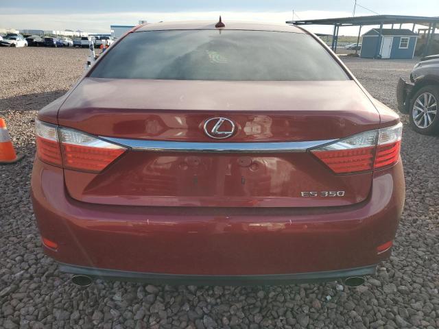 JTHBK1GG7D2022663 - 2013 LEXUS ES 350 RED photo 6