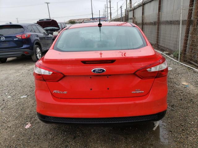 1FADP3F27EL111339 - 2014 FORD FOCUS SE RED photo 6