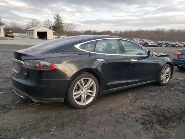 5YJSA1H19EFP40177 - 2014 TESLA MODEL S BLACK photo 3