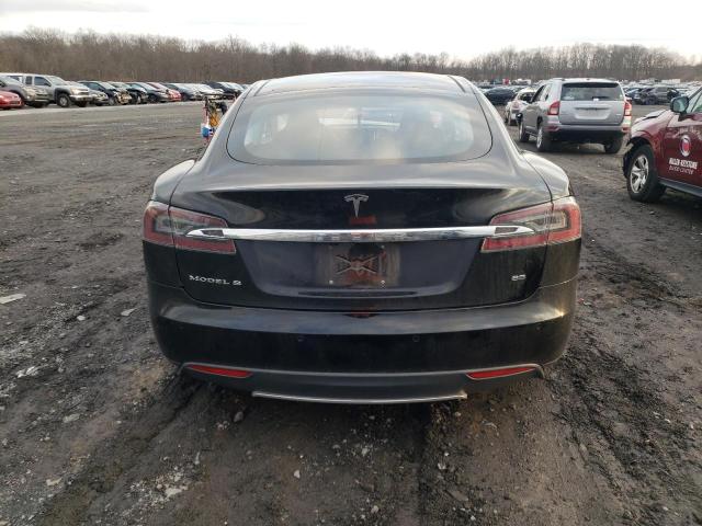 5YJSA1H19EFP40177 - 2014 TESLA MODEL S BLACK photo 6