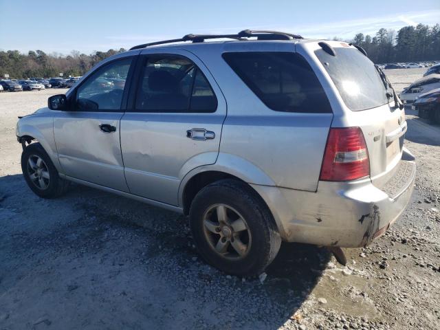 KNDJD736375673802 - 2007 KIA SORENTO EX SILVER photo 2