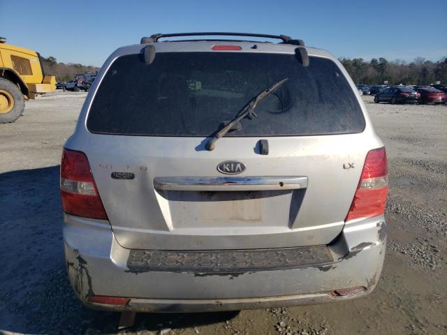 KNDJD736375673802 - 2007 KIA SORENTO EX SILVER photo 6