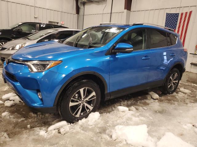 2T3RFREV1JW739874 - 2018 TOYOTA RAV4 ADVENTURE BLUE photo 1