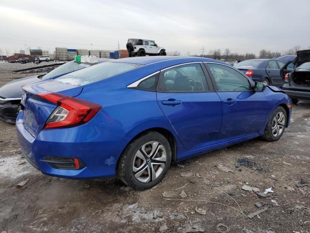 2HGFC2F5XHH560634 - 2017 HONDA CIVIC LX BLUE photo 3