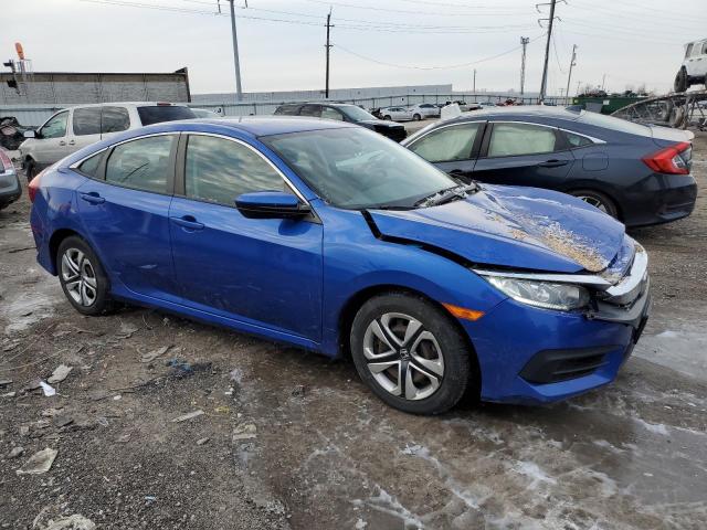 2HGFC2F5XHH560634 - 2017 HONDA CIVIC LX BLUE photo 4