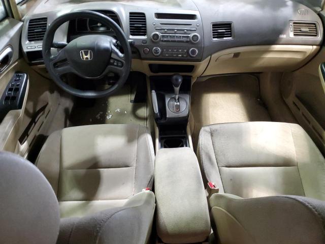 1HGFA16528L107465 - 2008 HONDA CIVIC LX GOLD photo 8