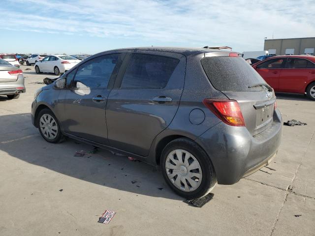 VNKKTUD30FA033909 - 2015 TOYOTA YARIS GRAY photo 2