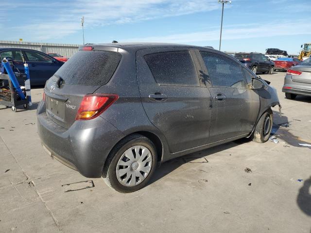 VNKKTUD30FA033909 - 2015 TOYOTA YARIS GRAY photo 3