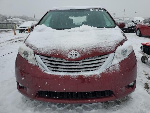 5TDYK3DC1FS673064 - 2015 TOYOTA SIENNA XLE BURGUNDY photo 5