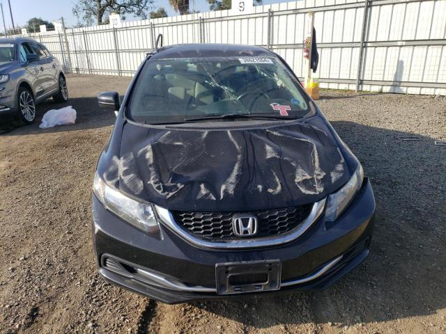 19XFB2F53FE708133 - 2015 HONDA CIVIC LX BLACK photo 5